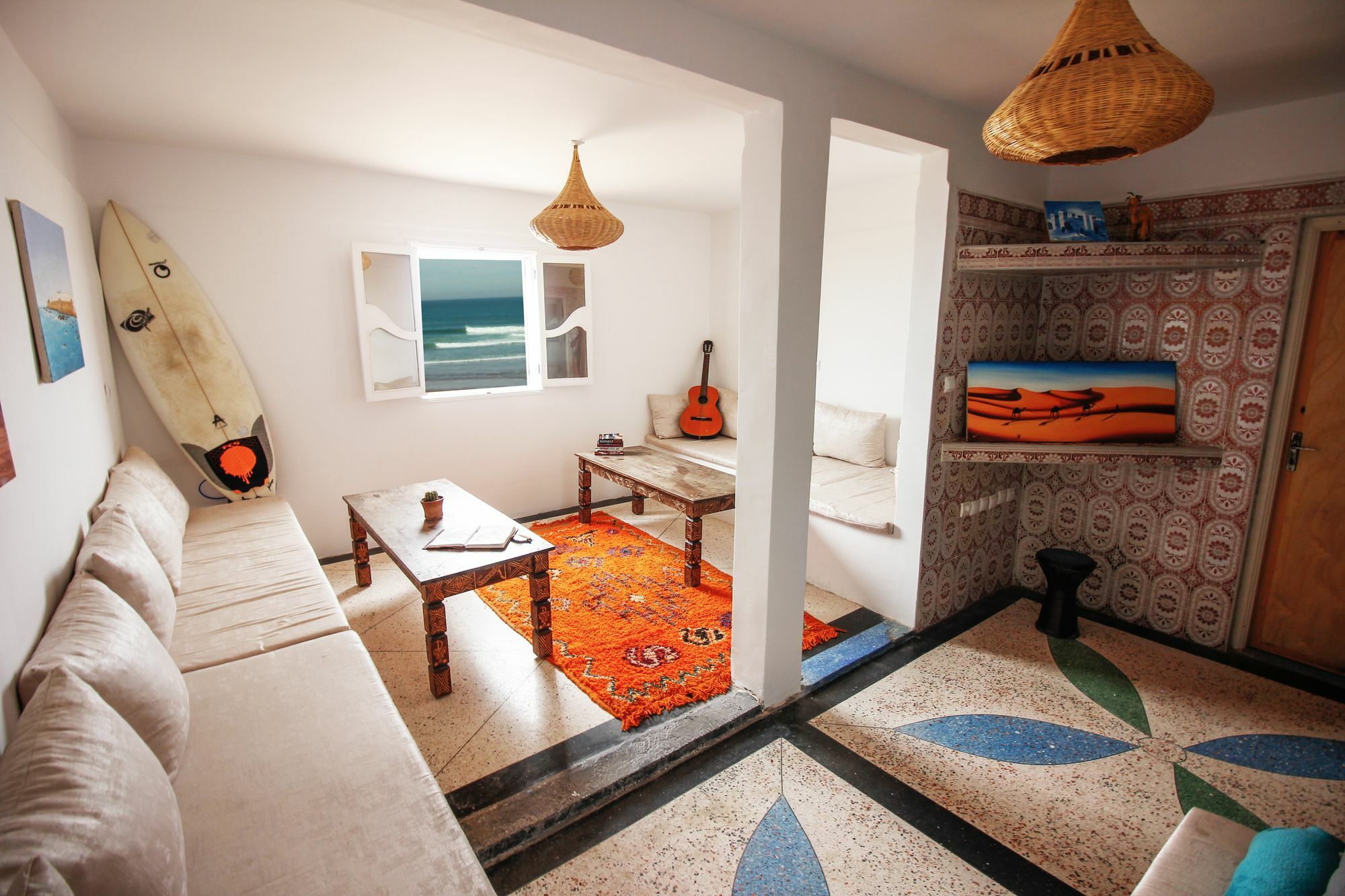 Blue Waves Surf House Hotell Agadir Exteriör bild